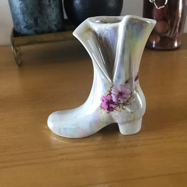 Ceramic boot collectible