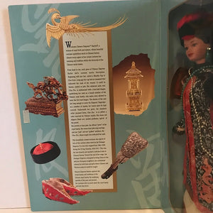 Chinese Empress Barbie in box