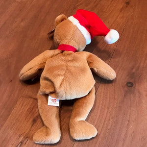 Christmas Beanie Baby Teddy the Bear