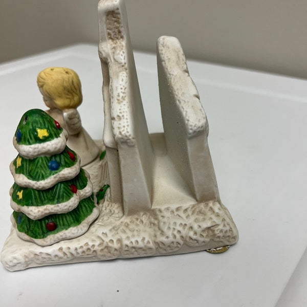 Church Napkin Holder Salt and Pepper Set