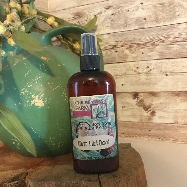Cilantro Dark Coconut Body Spray