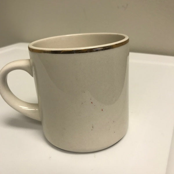 Cincinnati Reds MLB Ceramic Coffee Cup Mug Gold Trim