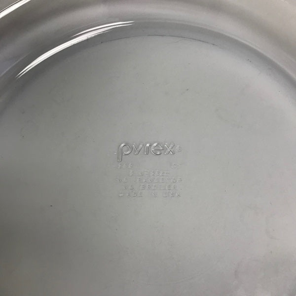 Clear Pyrex Glass Pie Plate 209 9 Inch-23cm Pie Plate