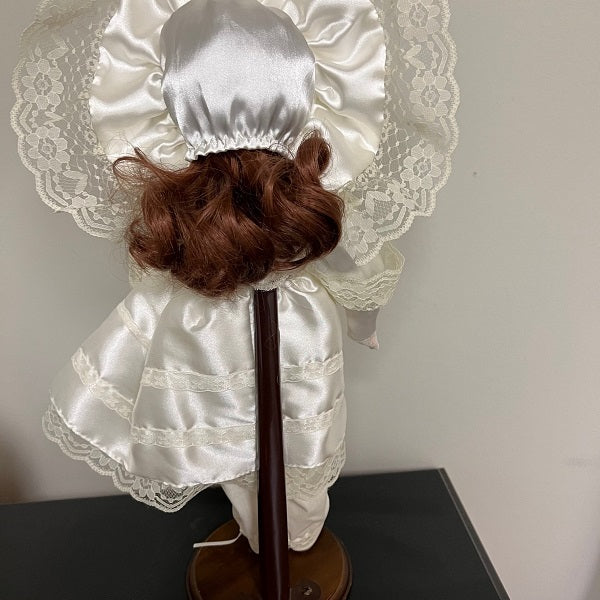 Connoisseur Collection Doll Seymour Mann Vinyl Doll with Stand 16in