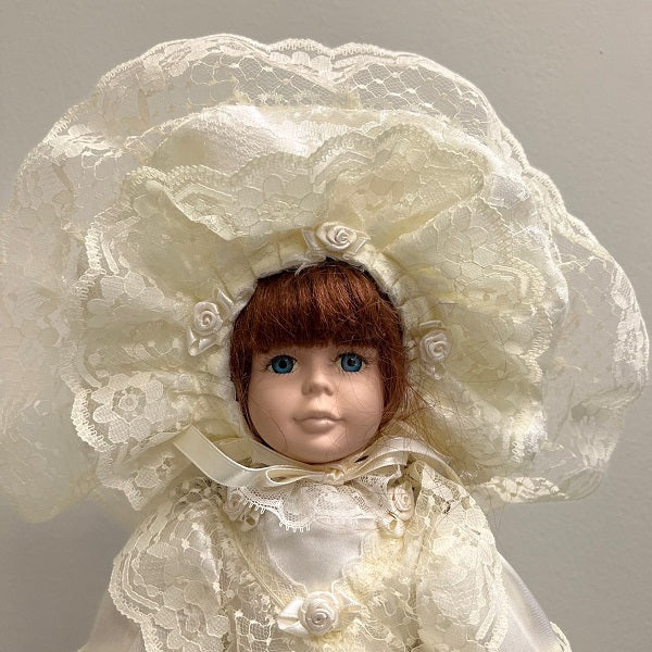 Connoisseur Collection Doll Seymour Mann Vinyl Doll with Stand 16in