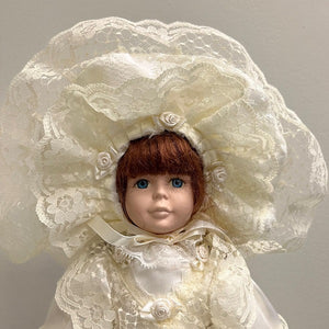 Connoisseur Collection Doll Seymour Mann Vinyl Doll with Stand 16in