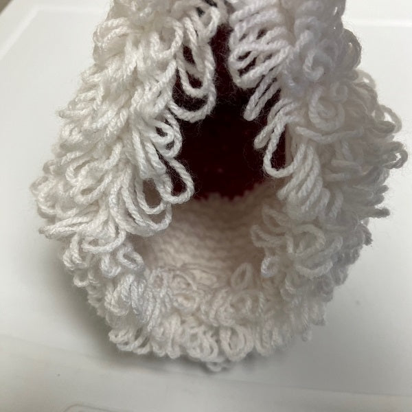 Crochet Santa Hat Cozy Christmas Decoration