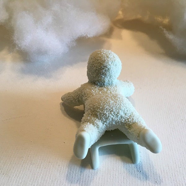 DEPT 56 SNOWBABIES Hold On Tight Winter Tales Sledding Sled