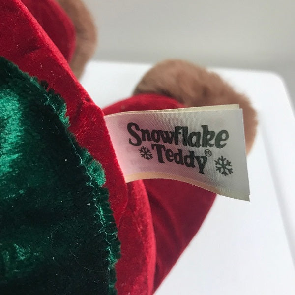 Dan Dee Collector's Choice Snowflake Teddy 2007 Plush Brown Bear 20in