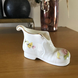Decorative White Porcelain Shoe