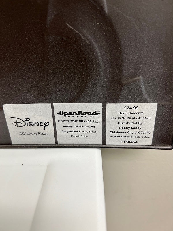 Disney Pixar Cars Metal Wall Sign Set of 2 Tow Mater Lightning McQueen