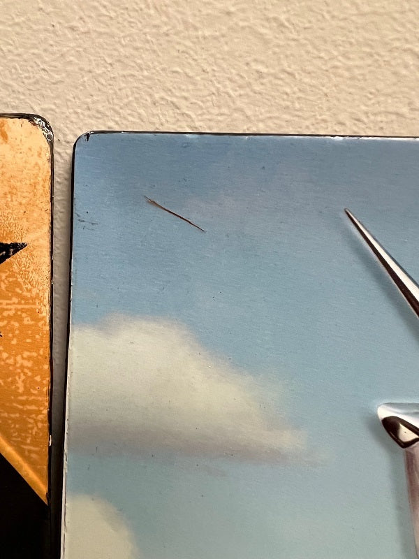 Disney Pixar Cars Metal Wall Sign Set of 2 Tow Mater Lightning McQueen