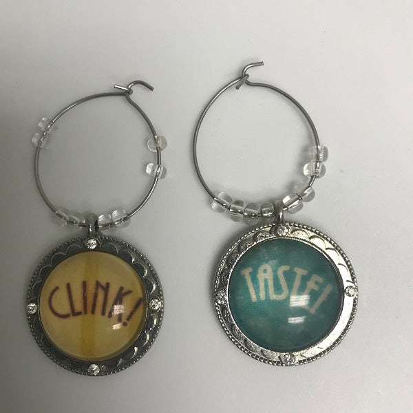 Drink Charms Circle Gems Clink Taste
