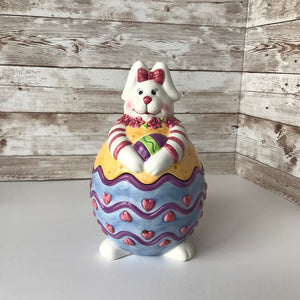 Easter Bunny Spring Candy Dish 