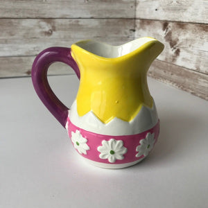 Easter chicken egg mini creamer pitcher