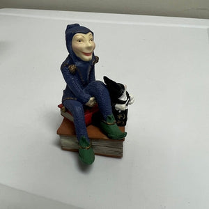 Enesco Penny Whistle Lane Jangles the Jester Mouse Books Figurine 1993