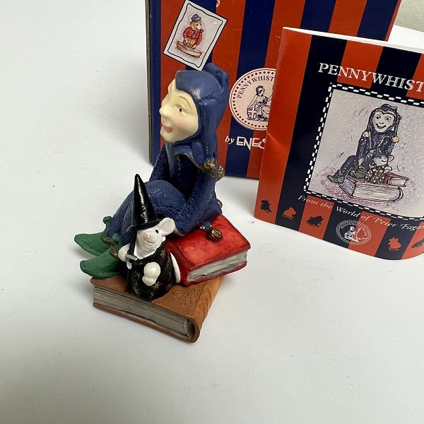 Enesco Penny Whistle Lane Jangles the Jester Mouse Books Figurine 1993