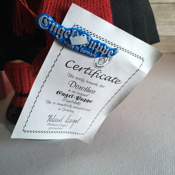 Engel Puppe Doll Dorothea Made In Germany Doll