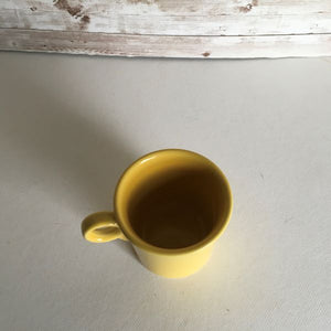 Fiestaware Yellow Ring Handle Coffee Mug HLC Homer Laughlin