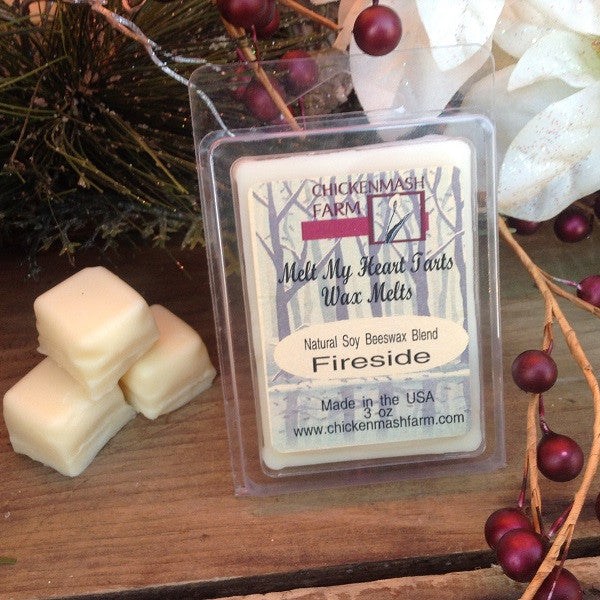 Fireside Candle Melts | Melt My Heart Tarts | Wax Melts-Chickenmash Farm
