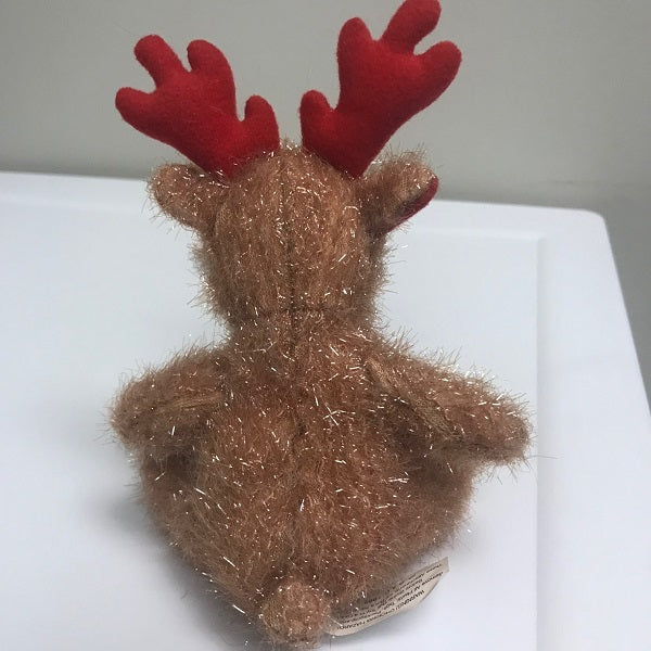 G.A.C. Vintage Reindeer Plush Stuffed Animal Toy 1999