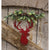 Red Metal Deer Head | Rustic Home Decor-Chickenmash Farm