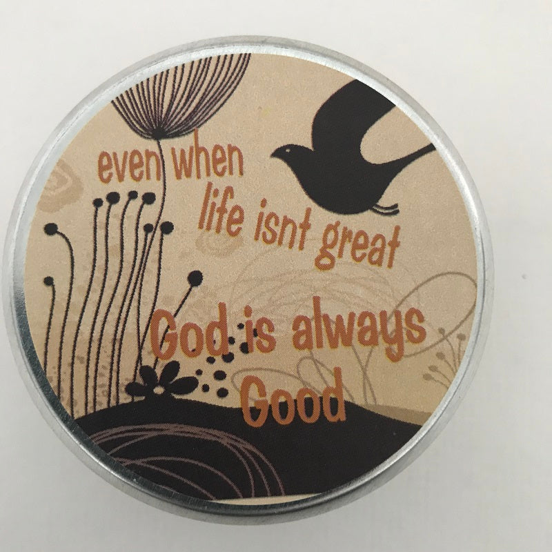 God Is Always Good Inspirational Candle | Amazing Grace Scent-Chickenmash Farm