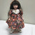 Goebel Carol Ann Doll 9.5 inch Doll With Stand Brown Hair 1992