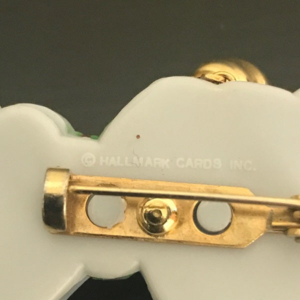 Hallmark Holiday Pin Mouse with Jingle Bell Brooch