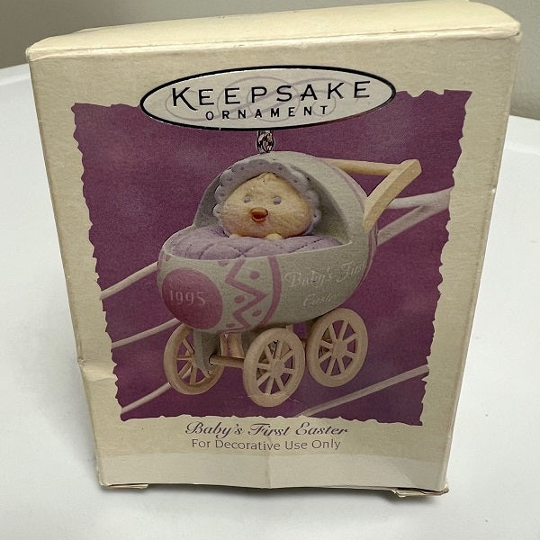 Hallmark Keepsake Ornament Baby's First Easter 1995