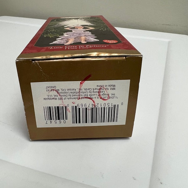 Hallmark Keepsake Ornament I Love Lucy 1999 Lucy Gets In Pictures