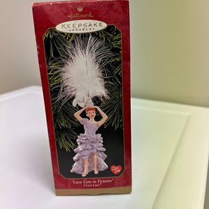 Hallmark Keepsake Ornament I Love Lucy 1999 Lucy Gets In Pictures