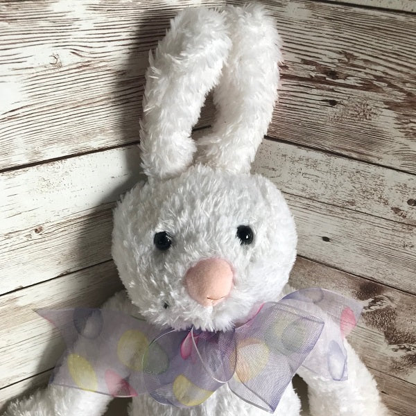Hallmark Plush Bunny Rabbit 9in Stuffed Animal White - Chickenmash Farm