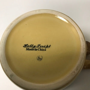 Holly script coffee mug
