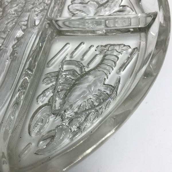 Indiana Glass Round Divided Relish Tray 10.25 Inch Serving Dish