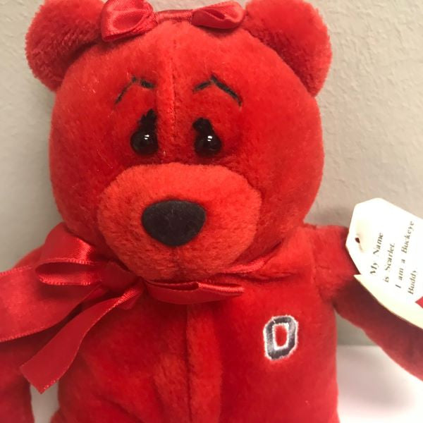 It's All Greek To Me Ohio State University Beanie Bear Buckeye Buddy