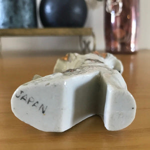 Japan porcelain boot bottom view
