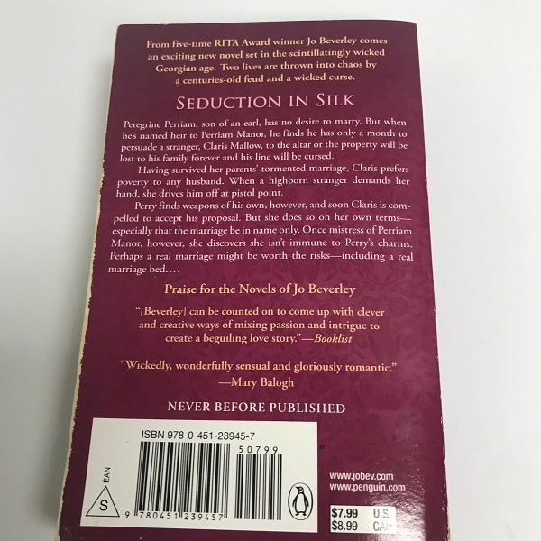 Jo Beverley Seduction In Pink Paperback Novel Of The Malloren World