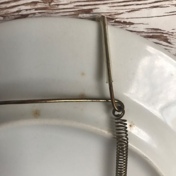 Lighthouses American Atelier Signals Porcelain 8” Plate West Quoddy Head