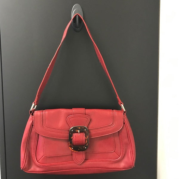 Liz Clairborne Liz Co Red Buckle Bag Single Shoulder Strap Chickenmash Farm