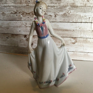 Mallorca By Studio Waltzing Caroline Girl Porcelain Figurine