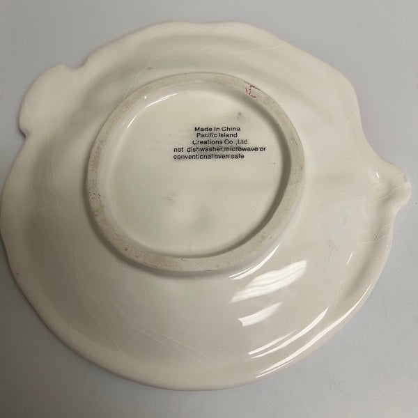 Pacific Island Creations Snowman Plate 6in Candy Cookie Plate