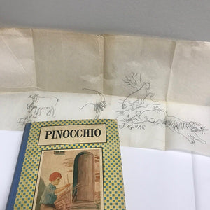 Pinocchio A Tale Of A Puppet 1930's Hardback Book by C. Collodi