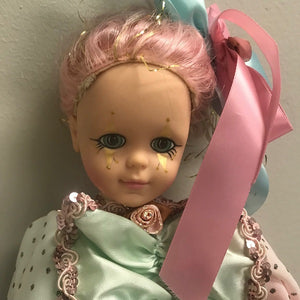 Pittsburgh Originals Robin Woods Vinyl Doll 14in Clown Doll Stardust 1988