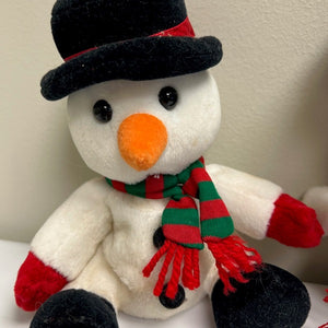 Plush Snowman Beanie Plush Christmas Snowman Toy