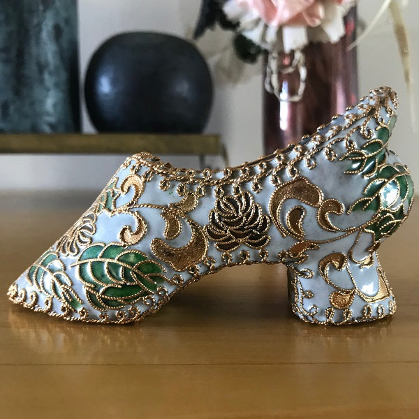 Porcelain Ornament Shoe