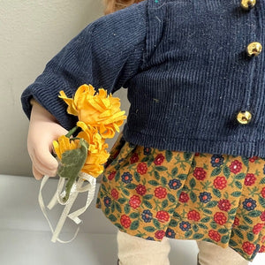 Precious Moments Garden of Friends Marigold November Doll