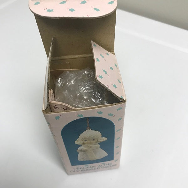 Precious Moments I Believe In The Old Rugged Cross Ornament 1989