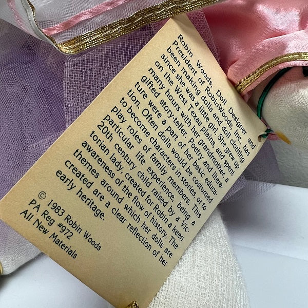 Robin Woods Fantasy Clowns At The Mardi Gras Series Doll Little Star 1983