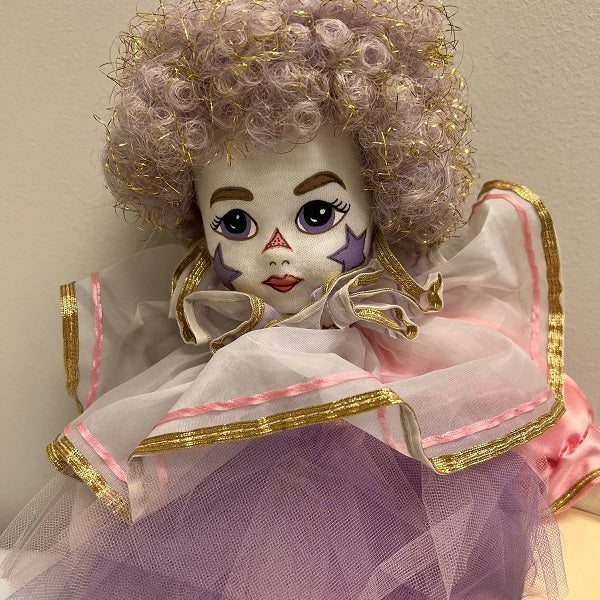 Robin Woods Fantasy Clowns At The Mardi Gras Series Doll Little Star 1983